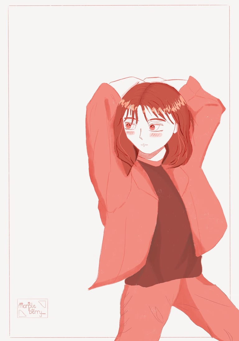 A young girl.