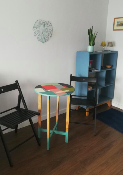 AFTER: Modern Upcycled Camilha Table