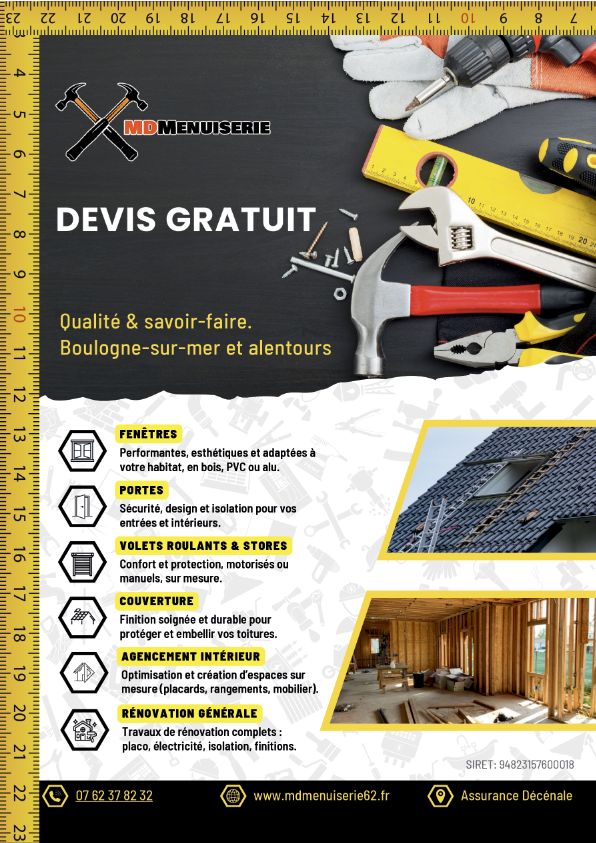 MD Menuiserie 62280 - Saint Martin Boulogne