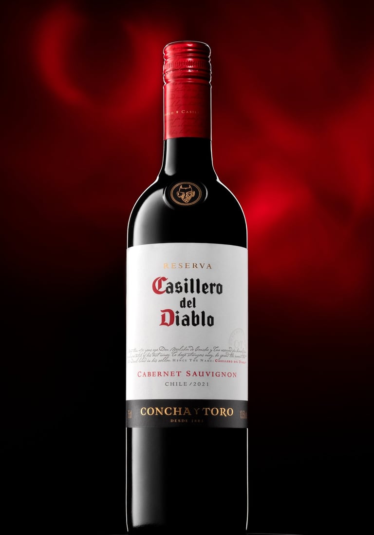 bottle of red wine