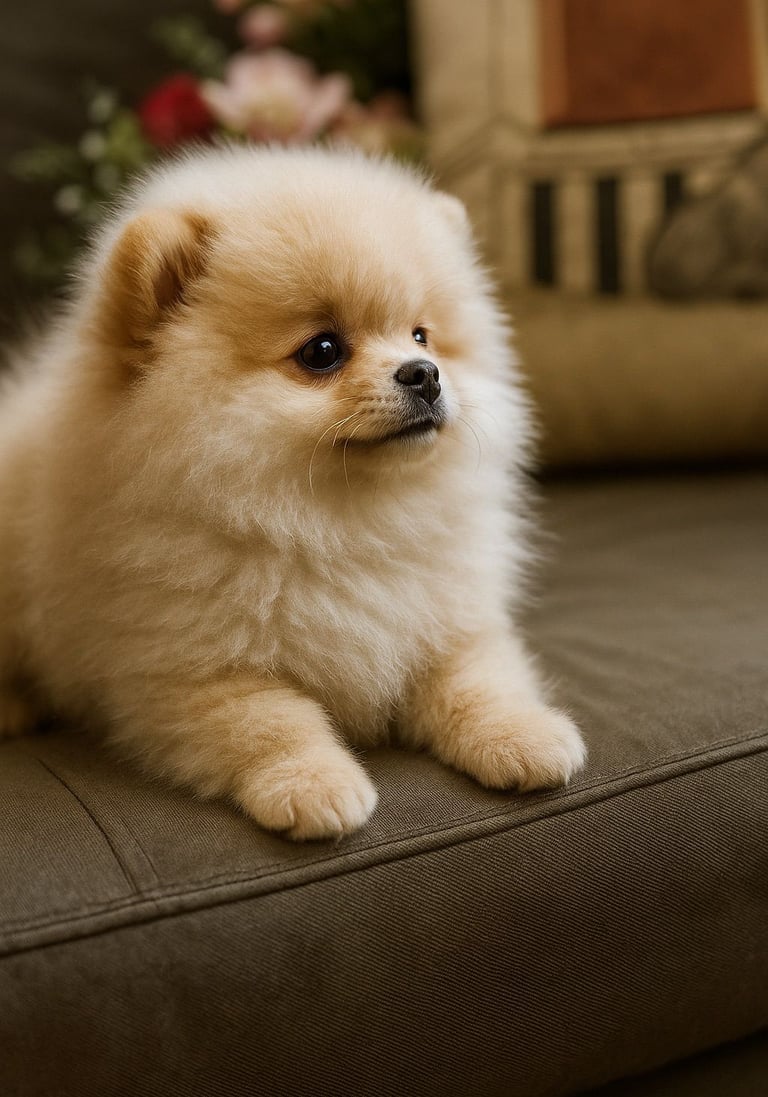 Spitz Alemão Lulu da Pomerânia filhote saudável e vacinado Pipper Dog Canil Premium