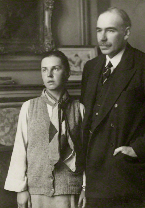 Keynes with his wife Lydia in 1925 Pic by By Walter Benington