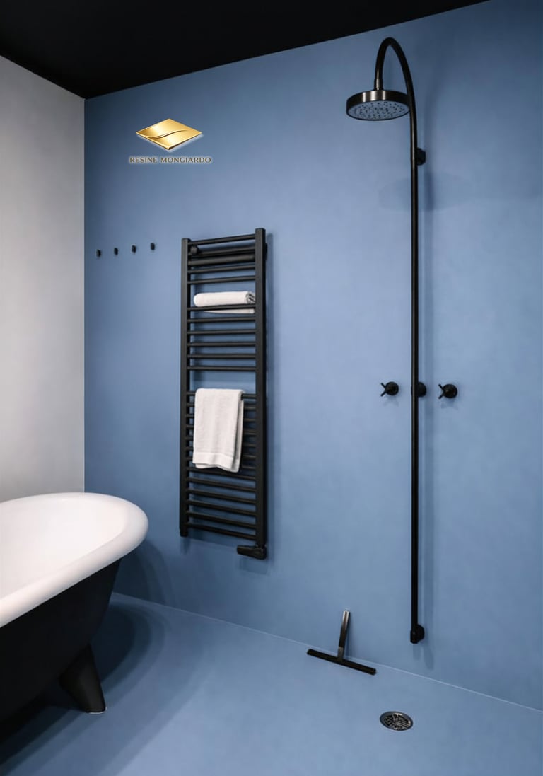 Bagno in resina eco-sostenibile Trieste Resine Mongiardo