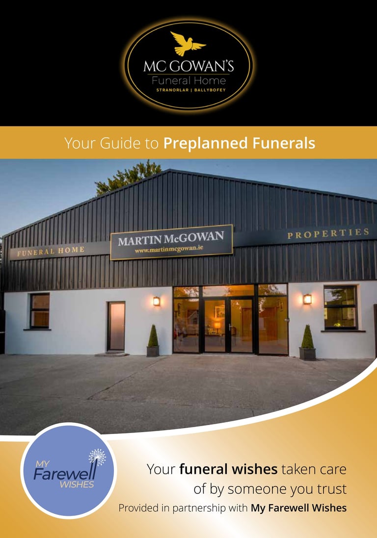 McGowan’s Funeral Home Ballybofey Stranorlar, funeral directors serving Ballybofey and Finn Valley