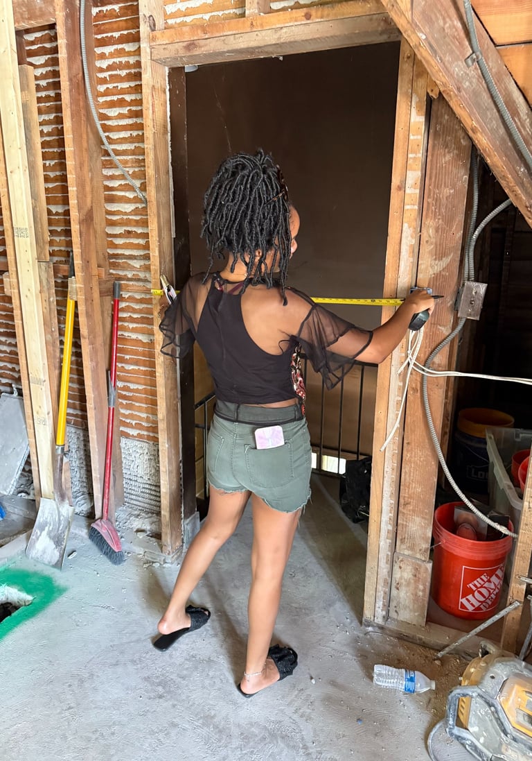 Chelsea Cox, founder of SVRN HAUS, Detroit-based residential interior designer.