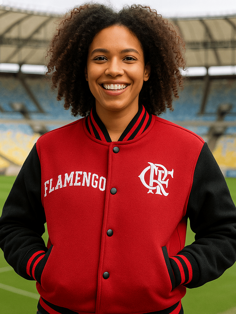 GAROTA VESTIDA XOM AAGSALHO DO FLAMENGO