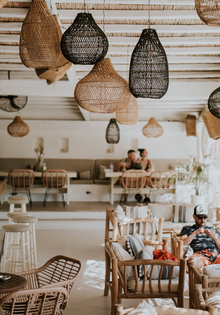 The main lounge at Kahlua Jungleroom