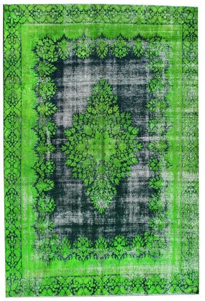 Large Vintage Overdye Rug - 380cm x 246cm (12-4ft x 8ft)