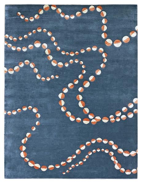 ORANGE POP BY THE HANDMADE RUG COMPANY - CONTEMPORARY RUG COLLECTION
