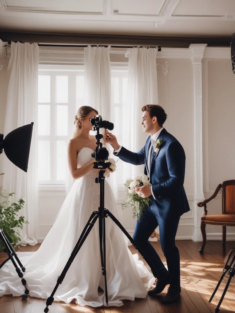 a woman in a white shirt and black pants