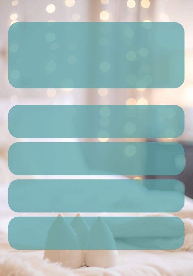 List of links to different sections of Courtney J. Hall's website