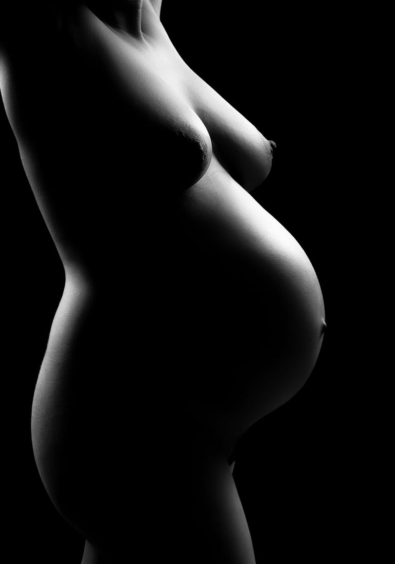 Portrait de grossesse dans le beaujolais