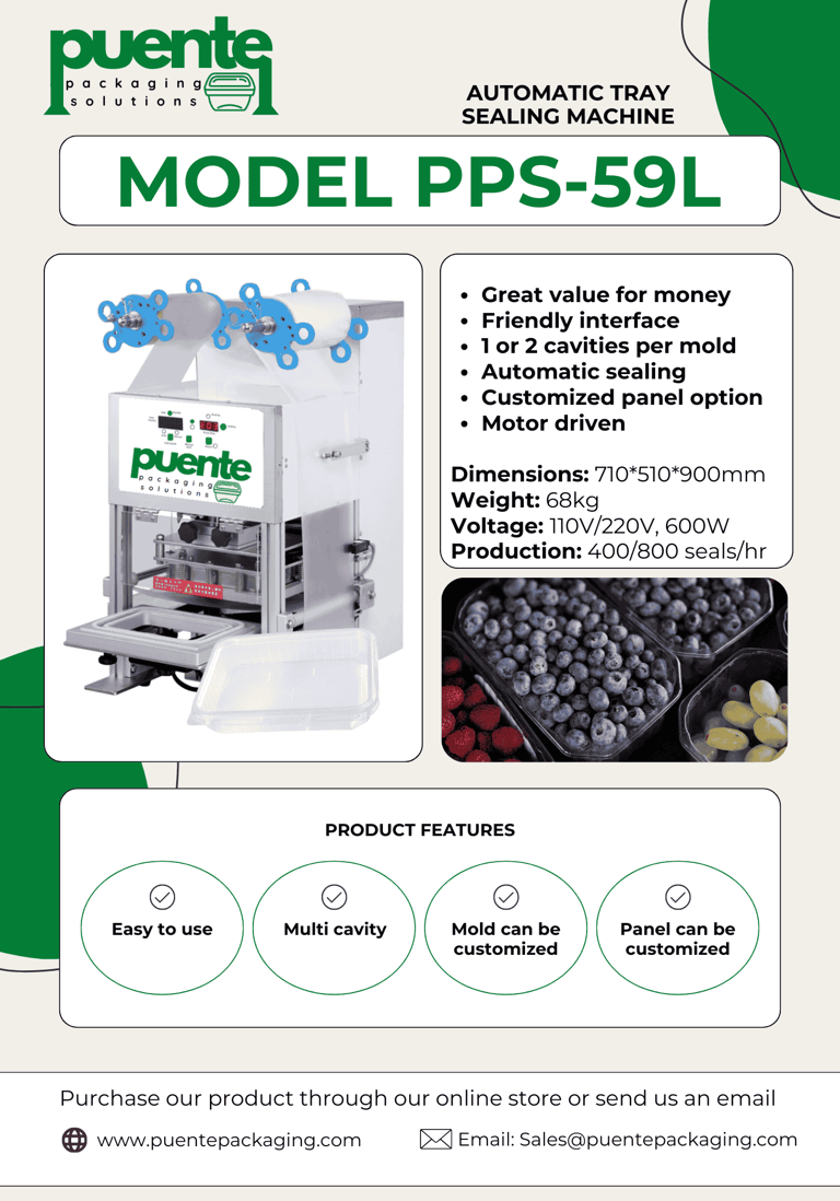 automatic tray sealer