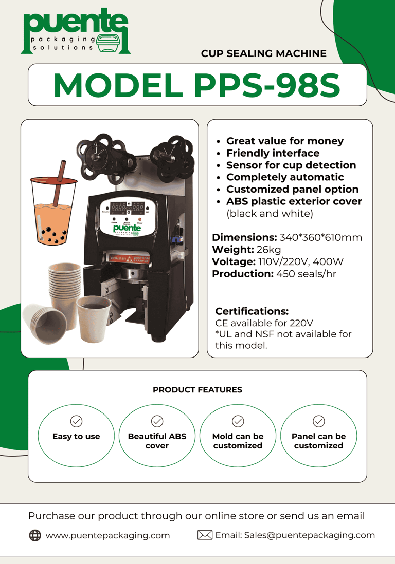 economical sealer brochure
