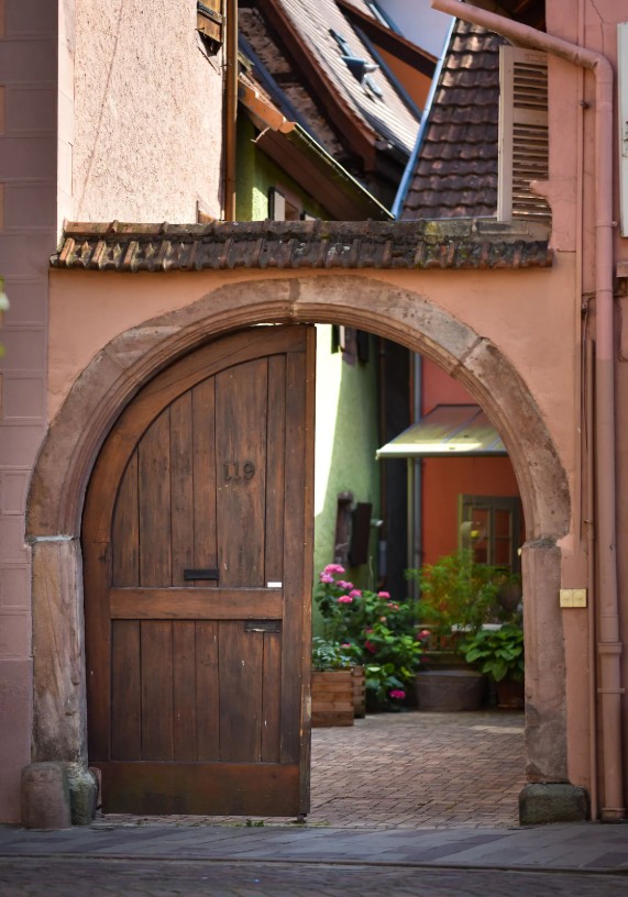 entrée gite zum harzala ribeauvillé