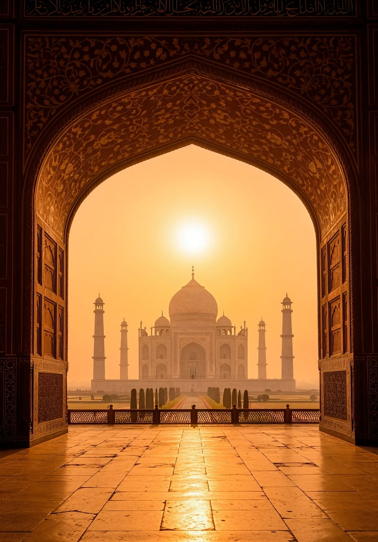 paysage-Inde-taj-mahal-lumière