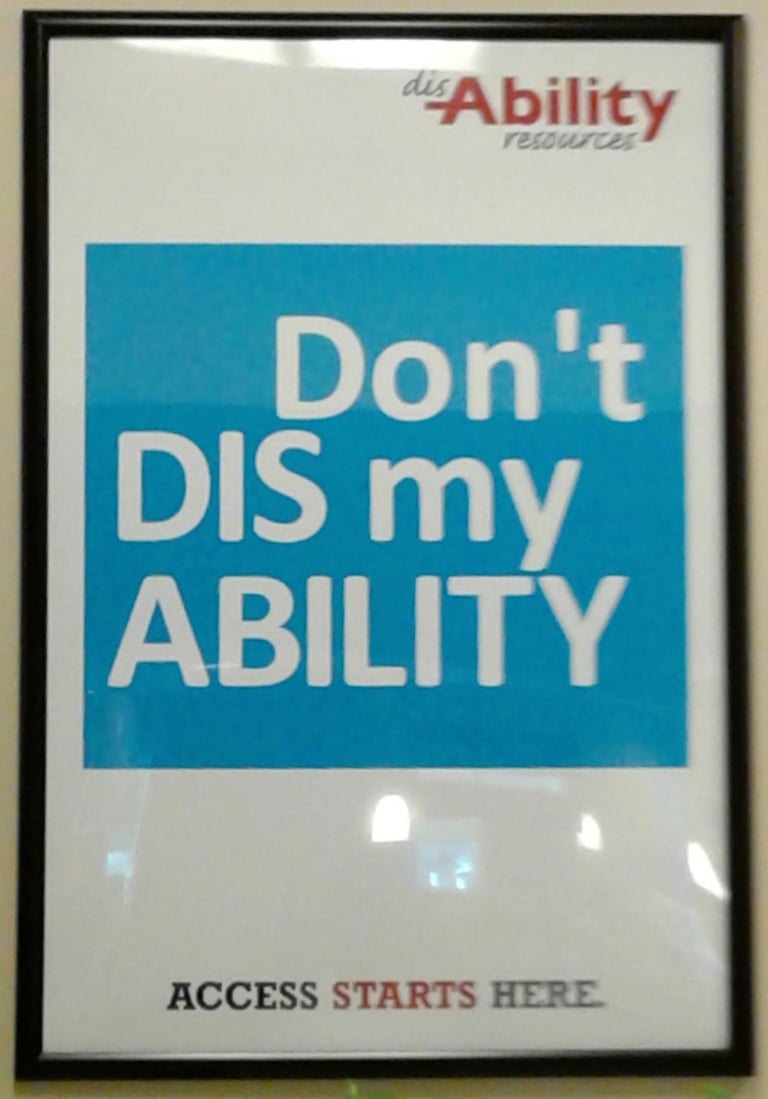 Don't DIS my ABILITY.