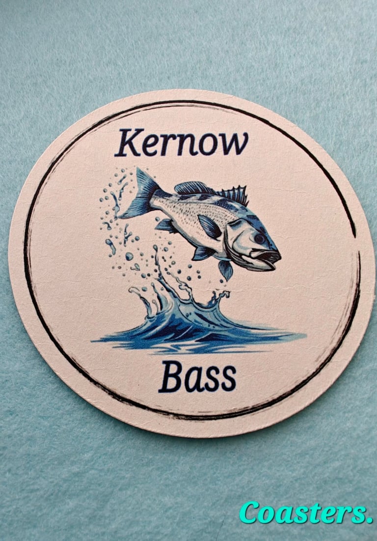 Kernow Bass Coasters