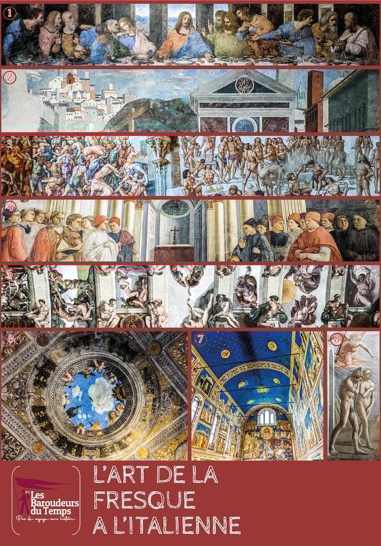 l'art de la fresque a l'italienne