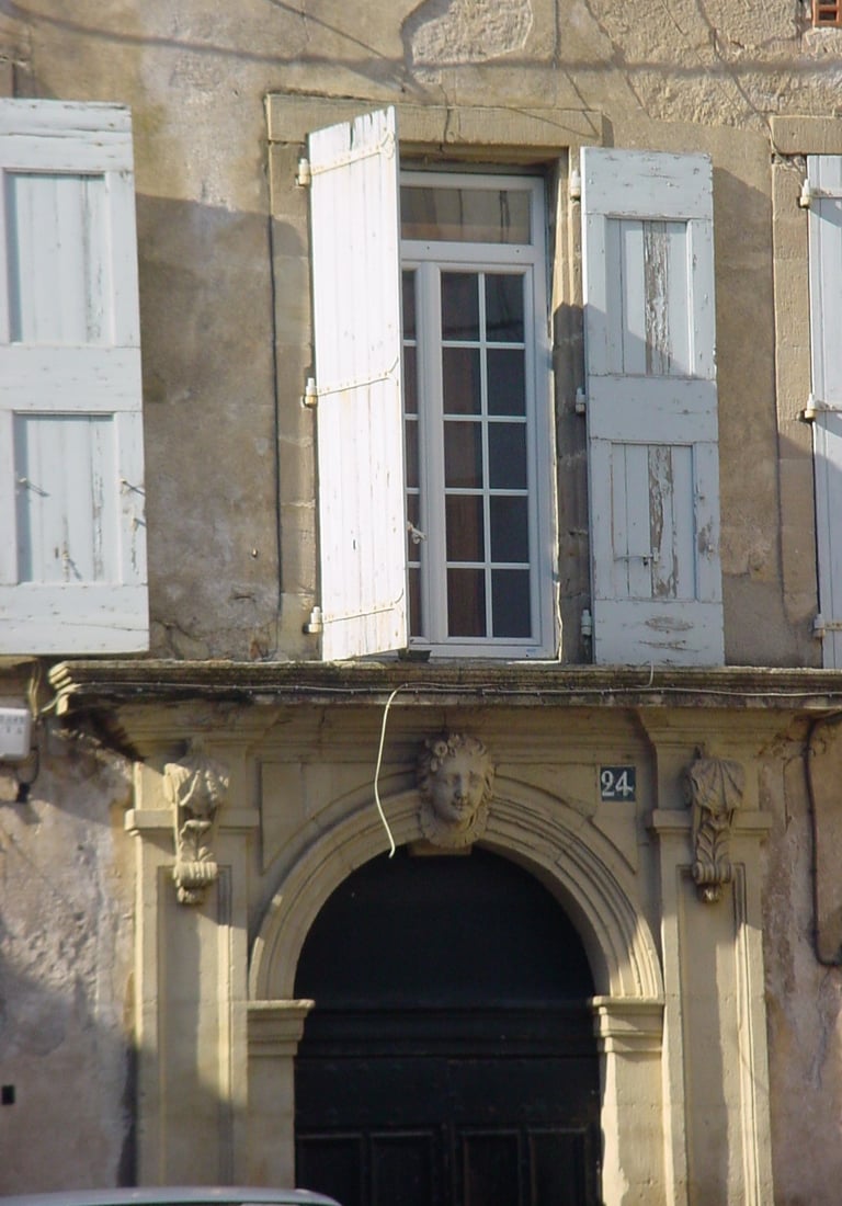 An older Lodève merchant's house