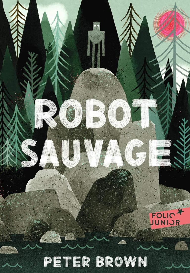 Première de couverture du roman Robot sauvage de Peter Brown