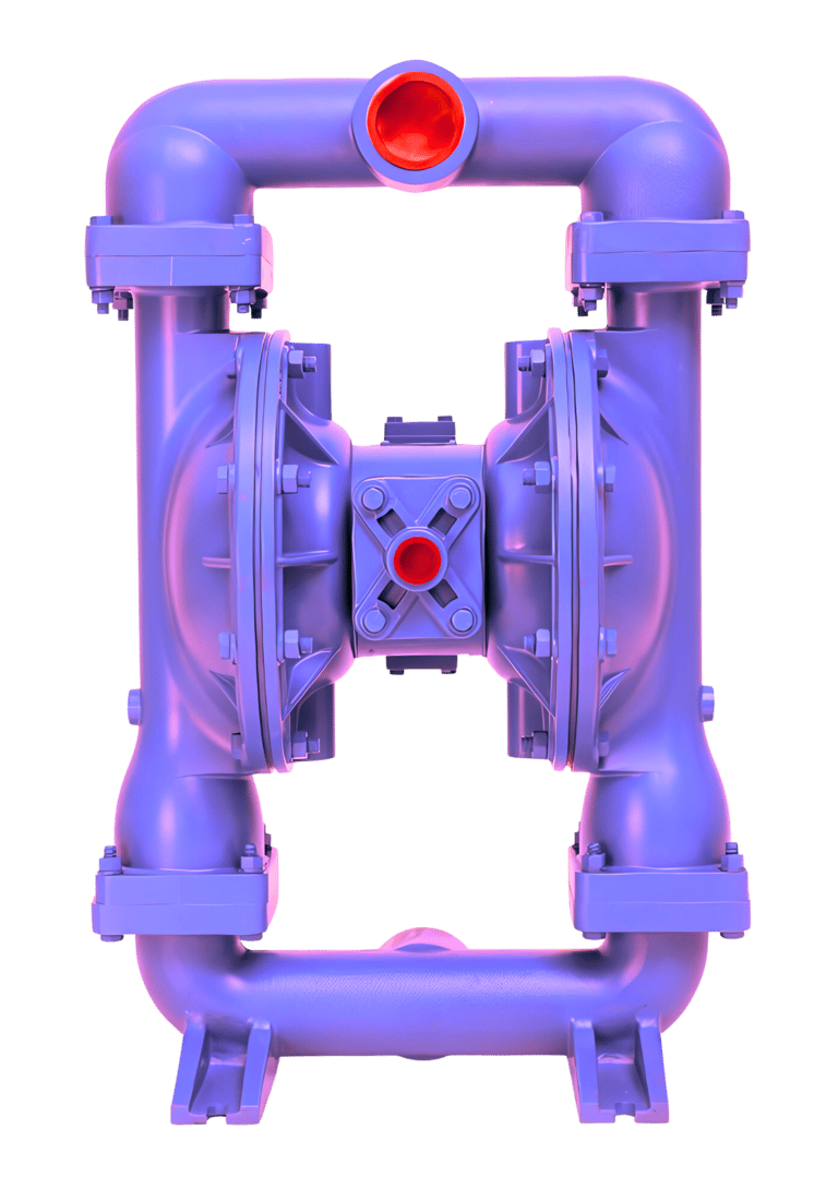 Características-de-uma-bomba-pneumática-de-duplo-diafragma-aodd