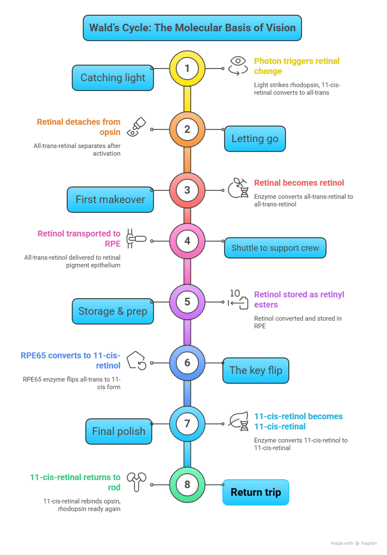 Wald's visual cycle