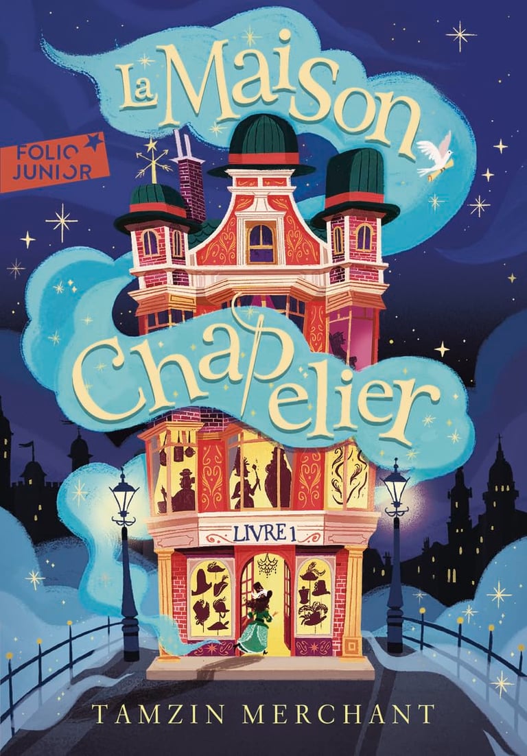 Première de couverture du tome 1 du roman La Maison Chapelier