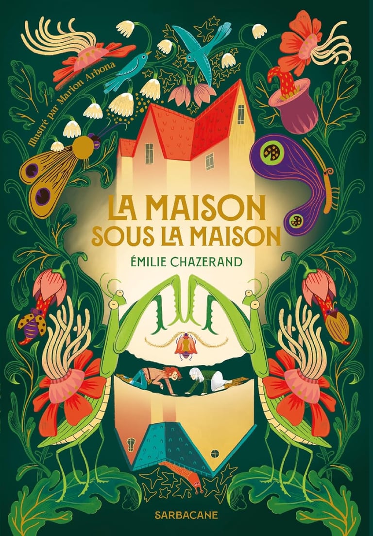 Première de couverture du roman La maison sous la maison