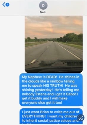 Shannon Falk telling her Father Bill Willitts she wants nothing to do with Willitts Designs