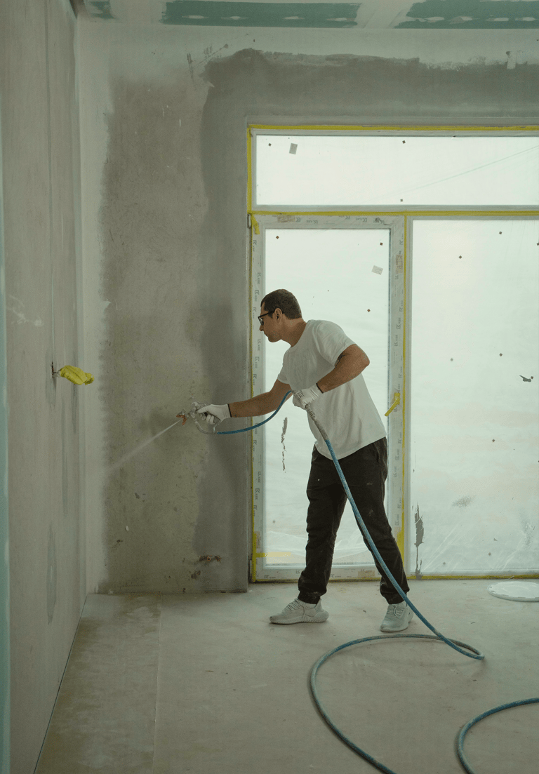 painting after drywall ceiling repairs