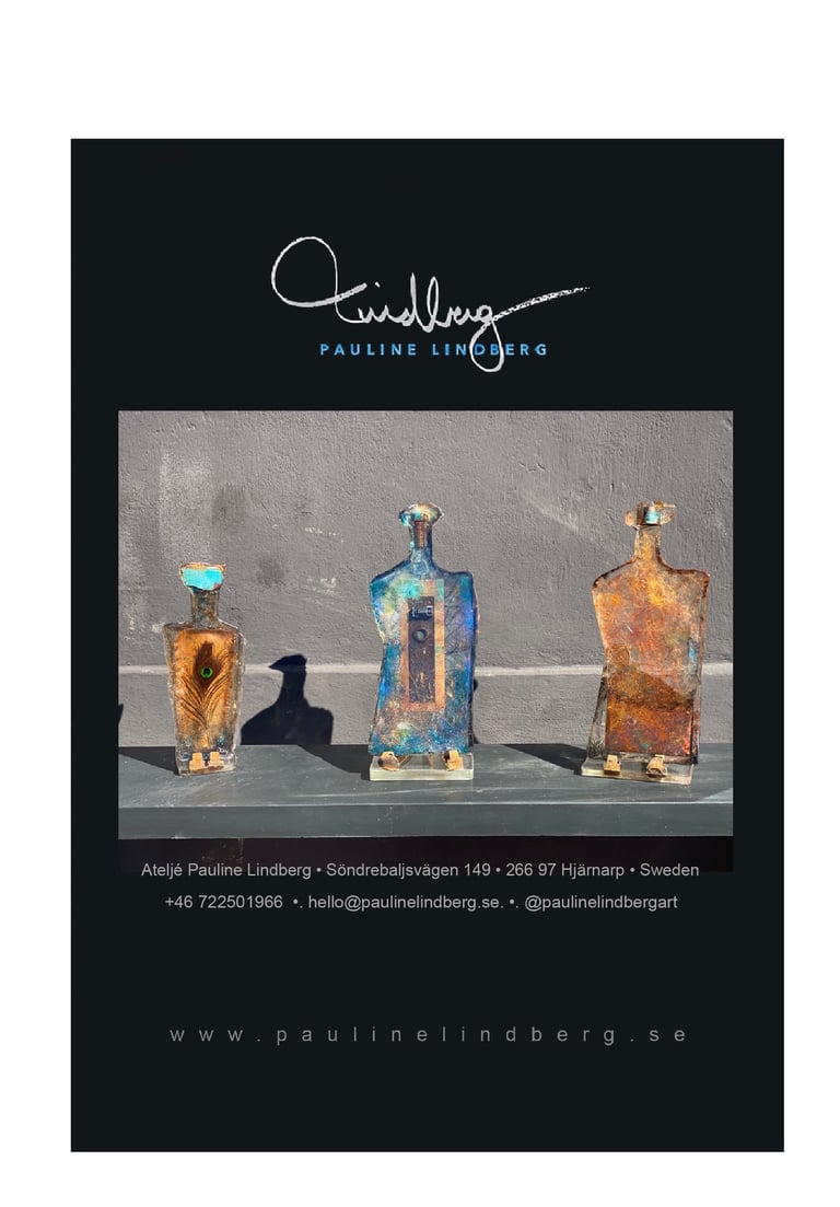 Pauline Lindberg - artist - promotional brochure