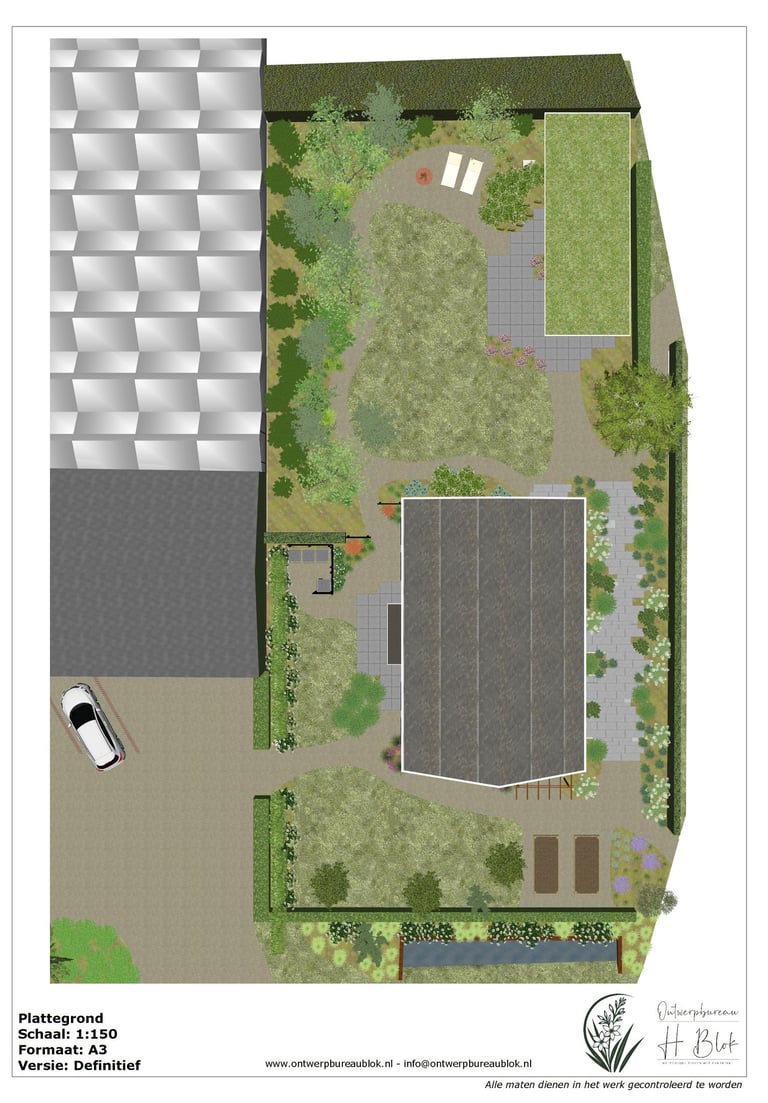 Plattegrond Natuurlijk Ontwerp, Nieuwerkerk aan den IJssel, Landelijk