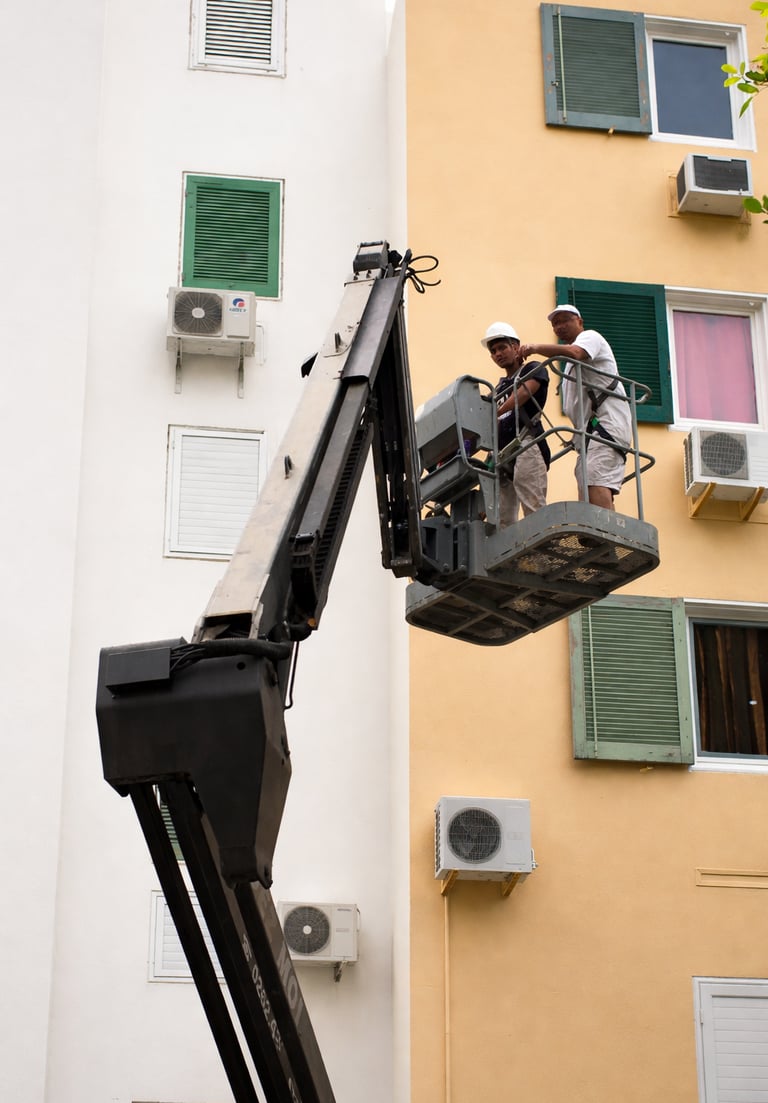 ravalement de façade à La Réunion