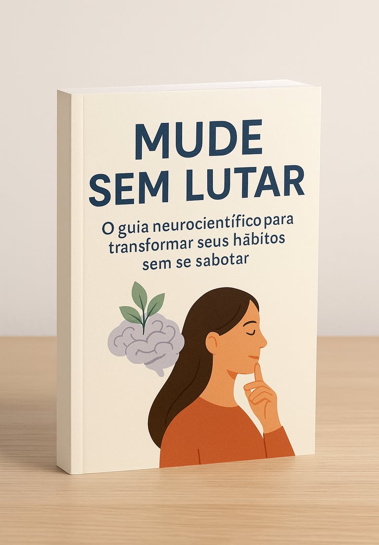 Livro digital “Mude Sem Lutar” — guia de neurociência para mudar hábitos com leveza e constância