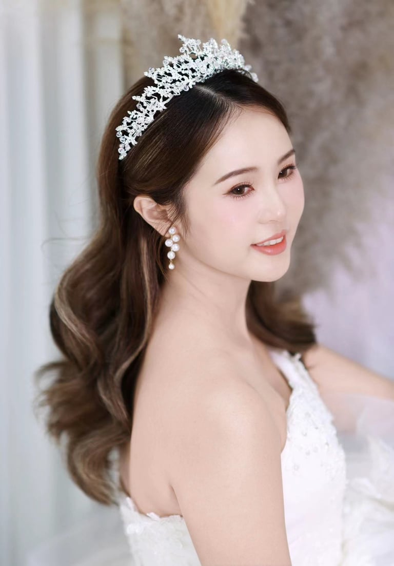 香港婚禮新娘化妝師-新娘髮型