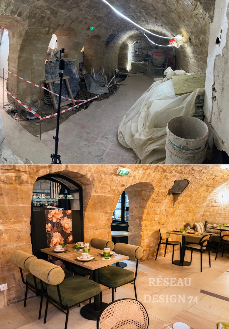 amenagement restaurant architecte interieur