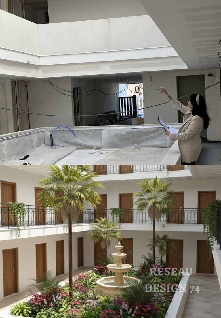 amenagement intérieur résidence neuve Annecy