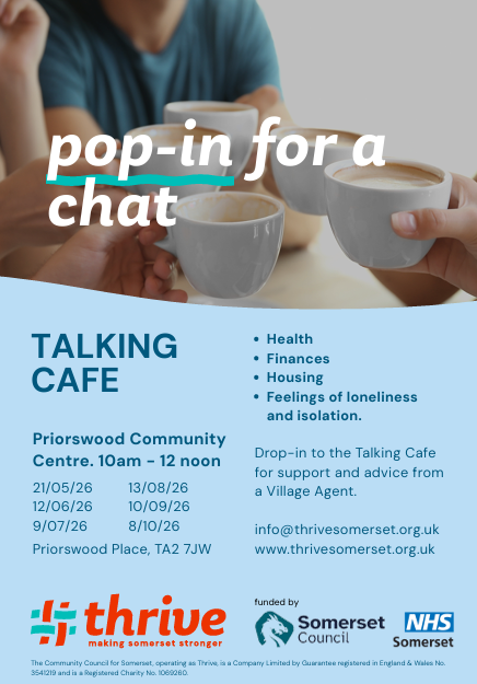 talking cafe village agents Priorswood Taunton