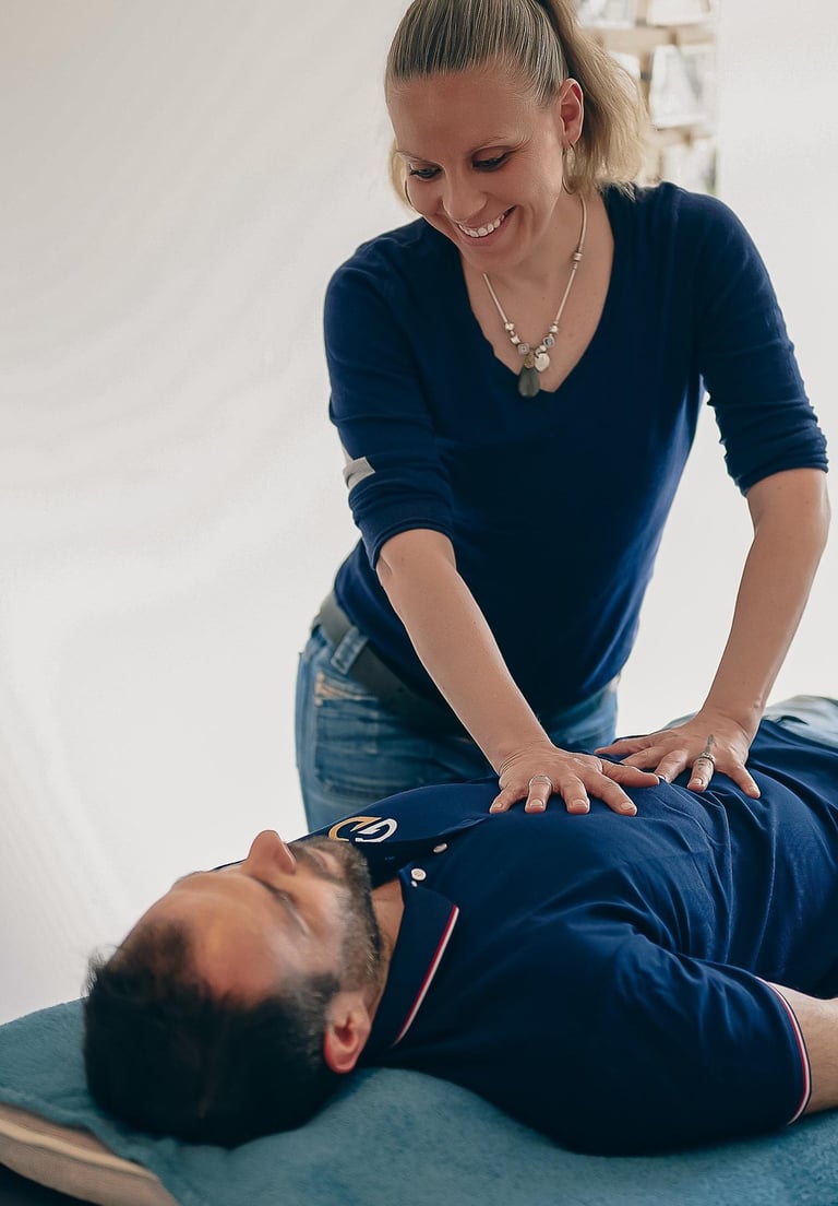 Séance d'ostéopathie somato-émotionnelle avec Christelle ROCHETTE en Isère 38 et dans le Rhône 69