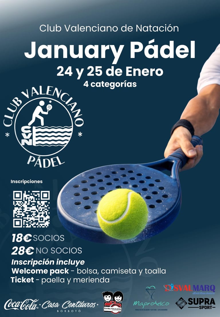 Torneo de Padel en el club valenciano de natación