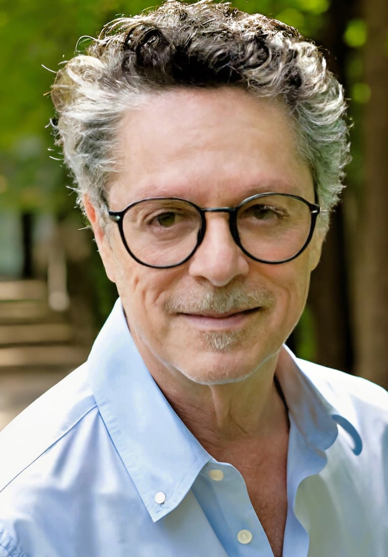 Stephan deGhelder playwright of Alive and Kicking Laughter Never Gets Old