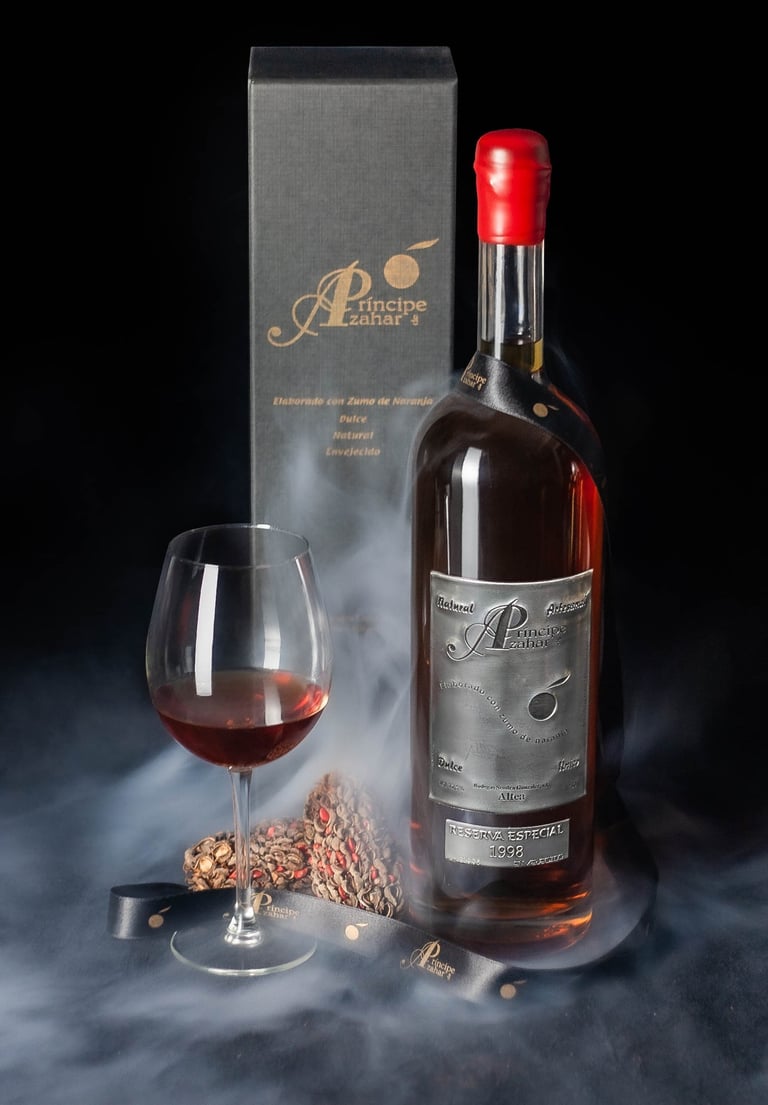 vino de naranja añejo magnum