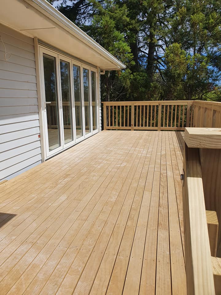 new deck for outdoor living