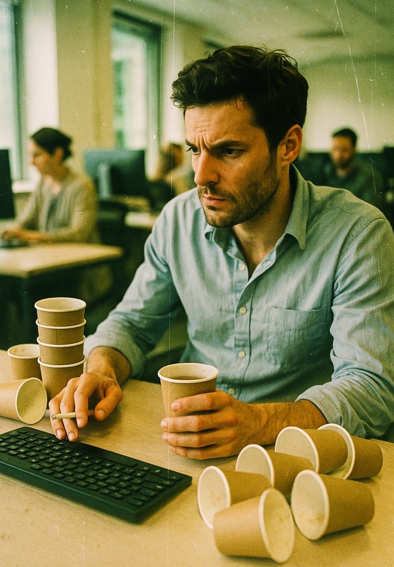 Café au bureau - Journée mondiale du café.