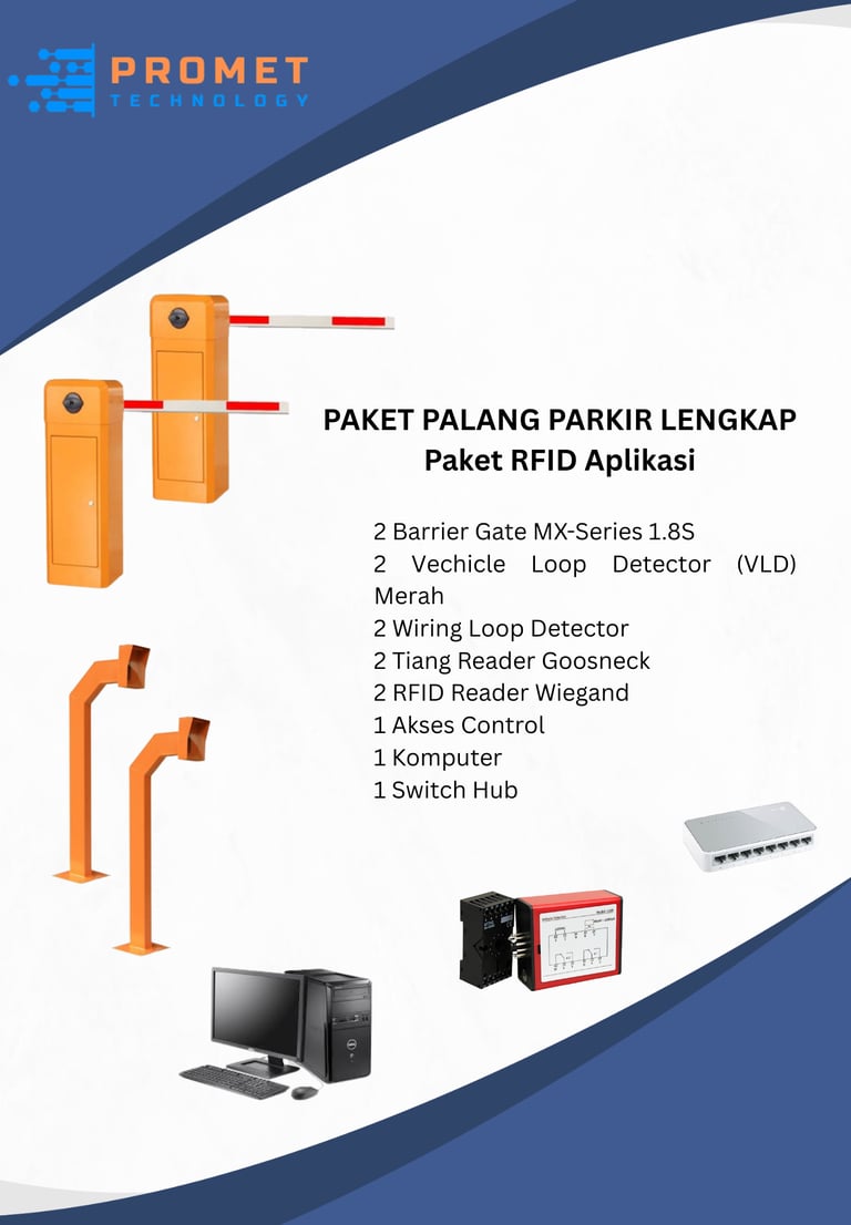 Paket Palang Parkir Lengkap 2