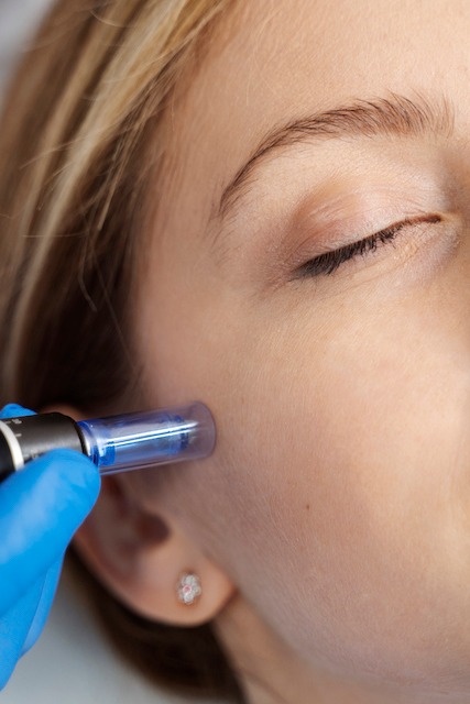 Microneedling mit SkinPen im Aesthetik Atelier Bochum für glattere Haut