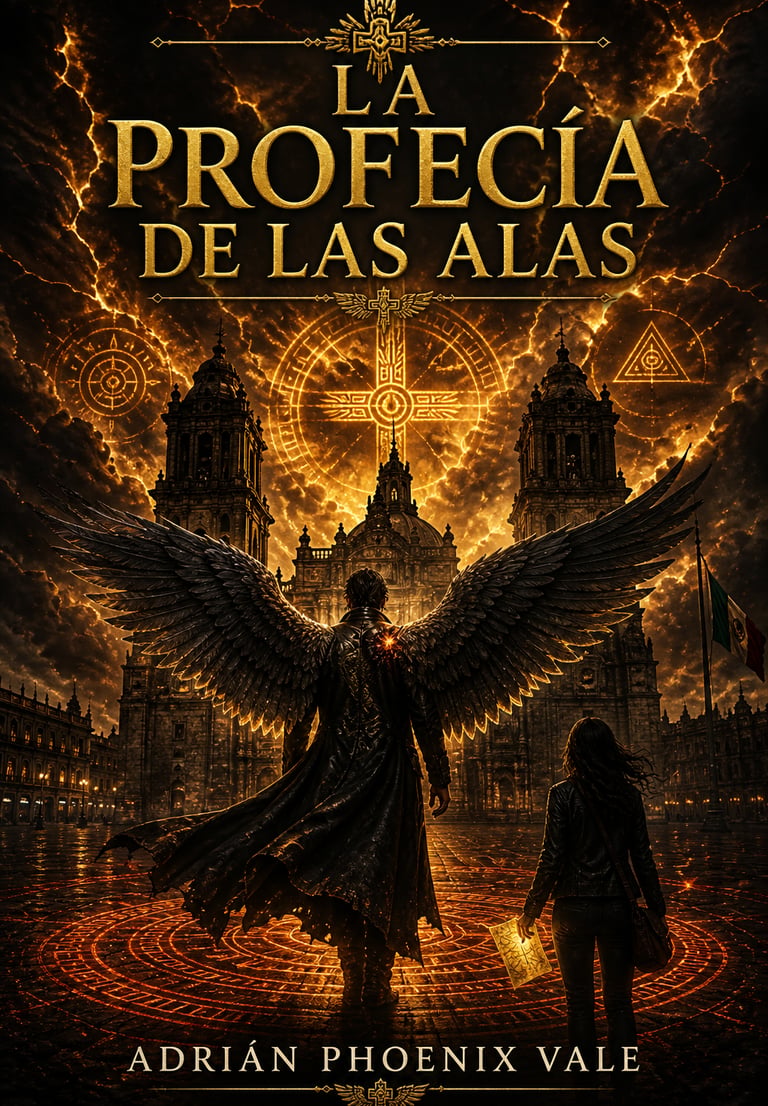 Romantasy urbana con ángeles caídos, profecías antiguas y amor sobrenatural. Una novela fascinante d