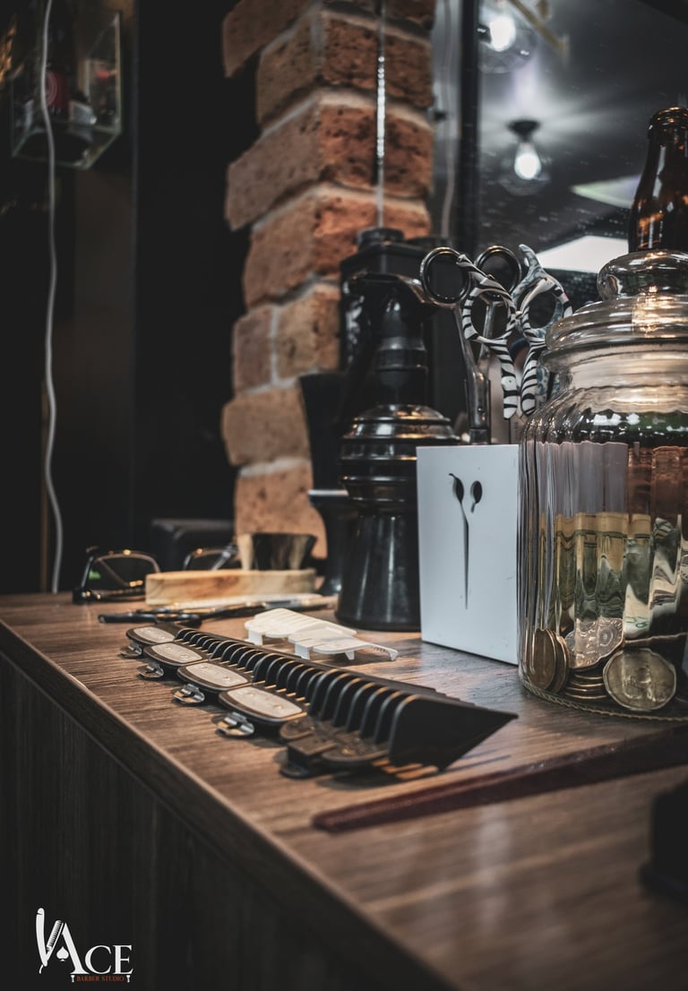 herramientas de trabajo barberia ace en quito