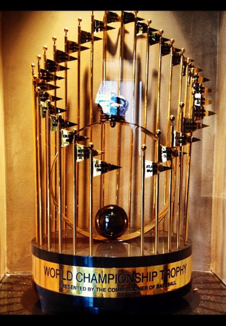 AZ DBacks World Series Trophy